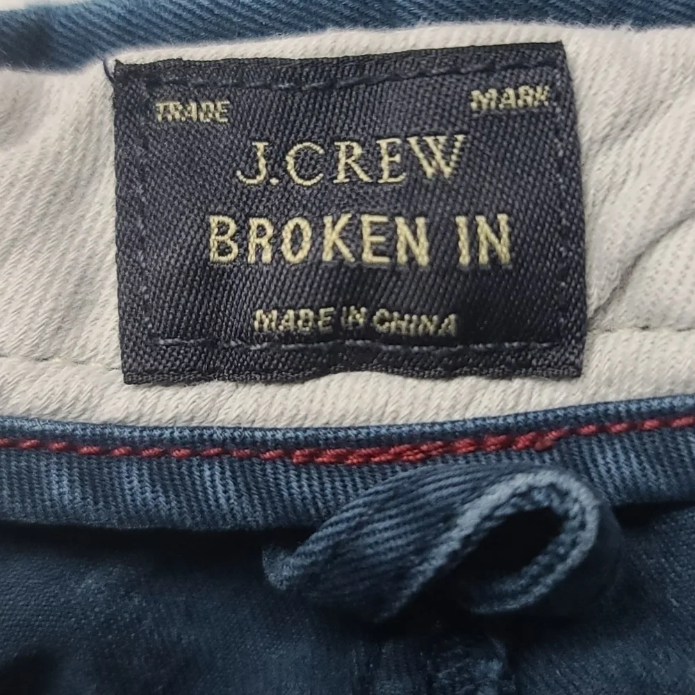 J. Crew Broken In 484 Men's Pants 30x30